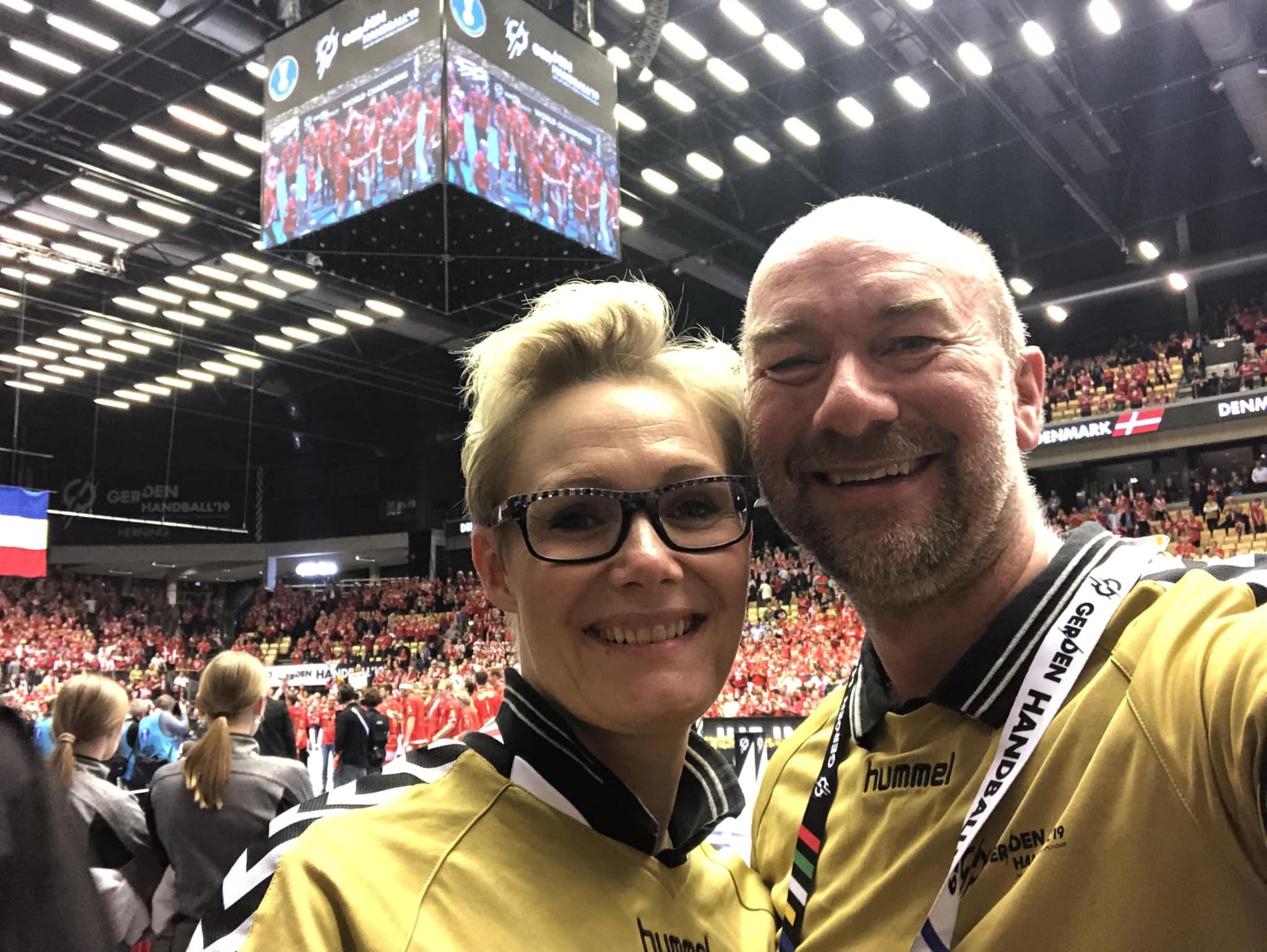Anette og Kenneth Lund fra ProSonas havde ansvaret for al storskærmsproduktion til VM I HÅNDBOLD 2019!